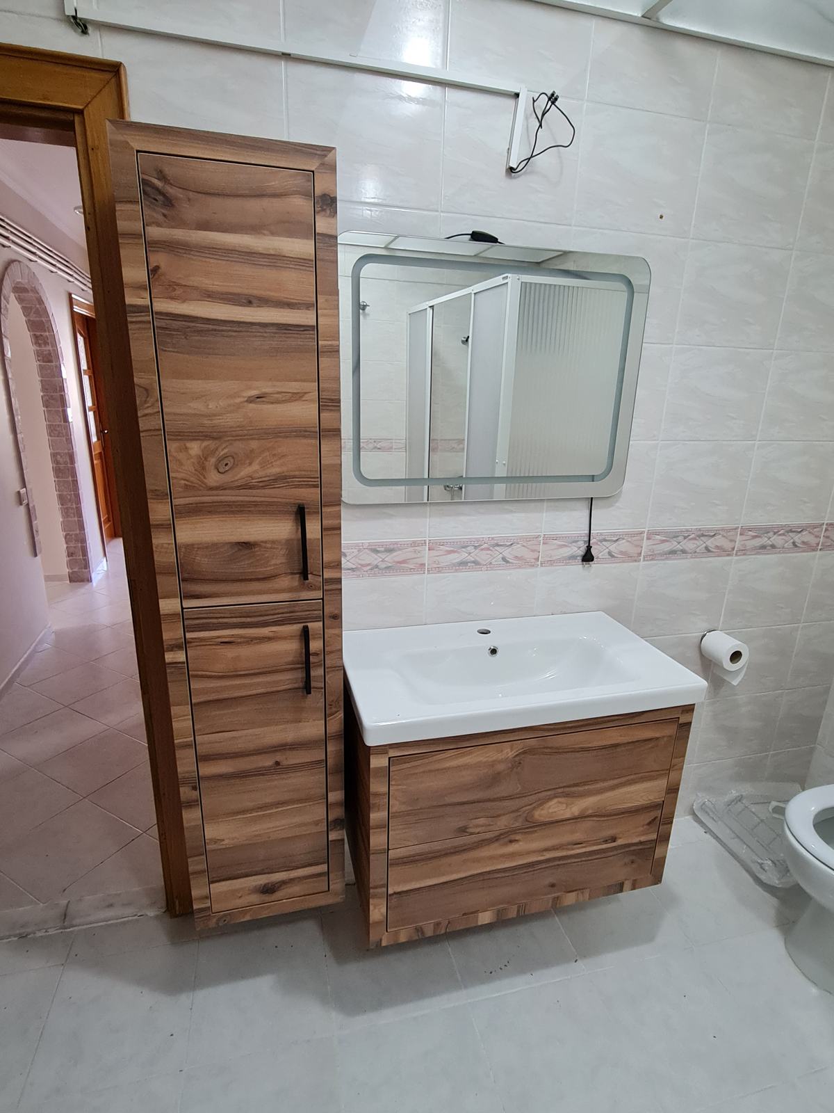 Wooden Bathroom Set