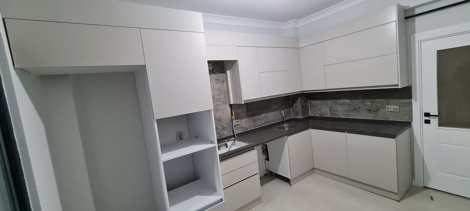 Cream Kitchen Cabinet