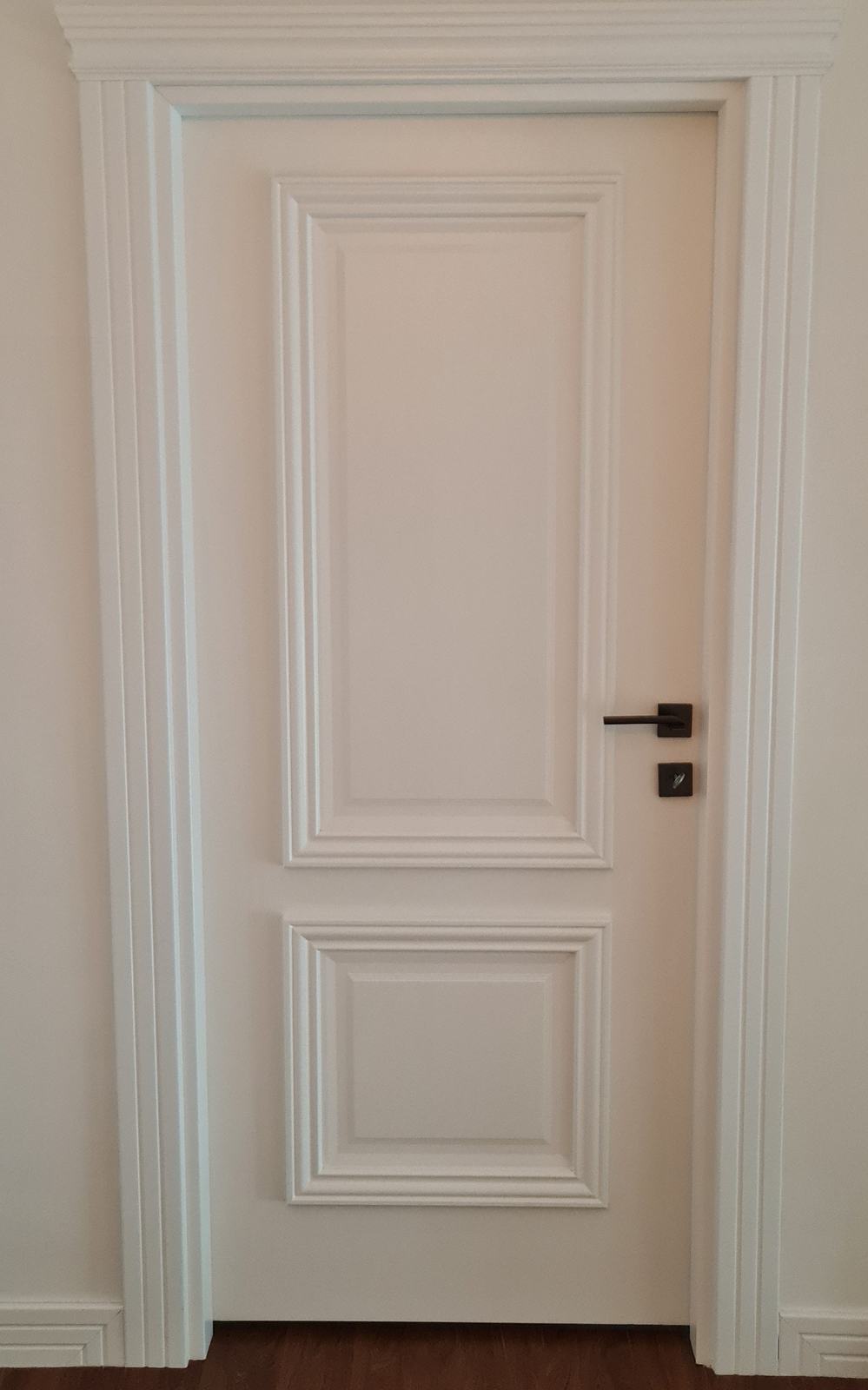 Frame Patterned Door