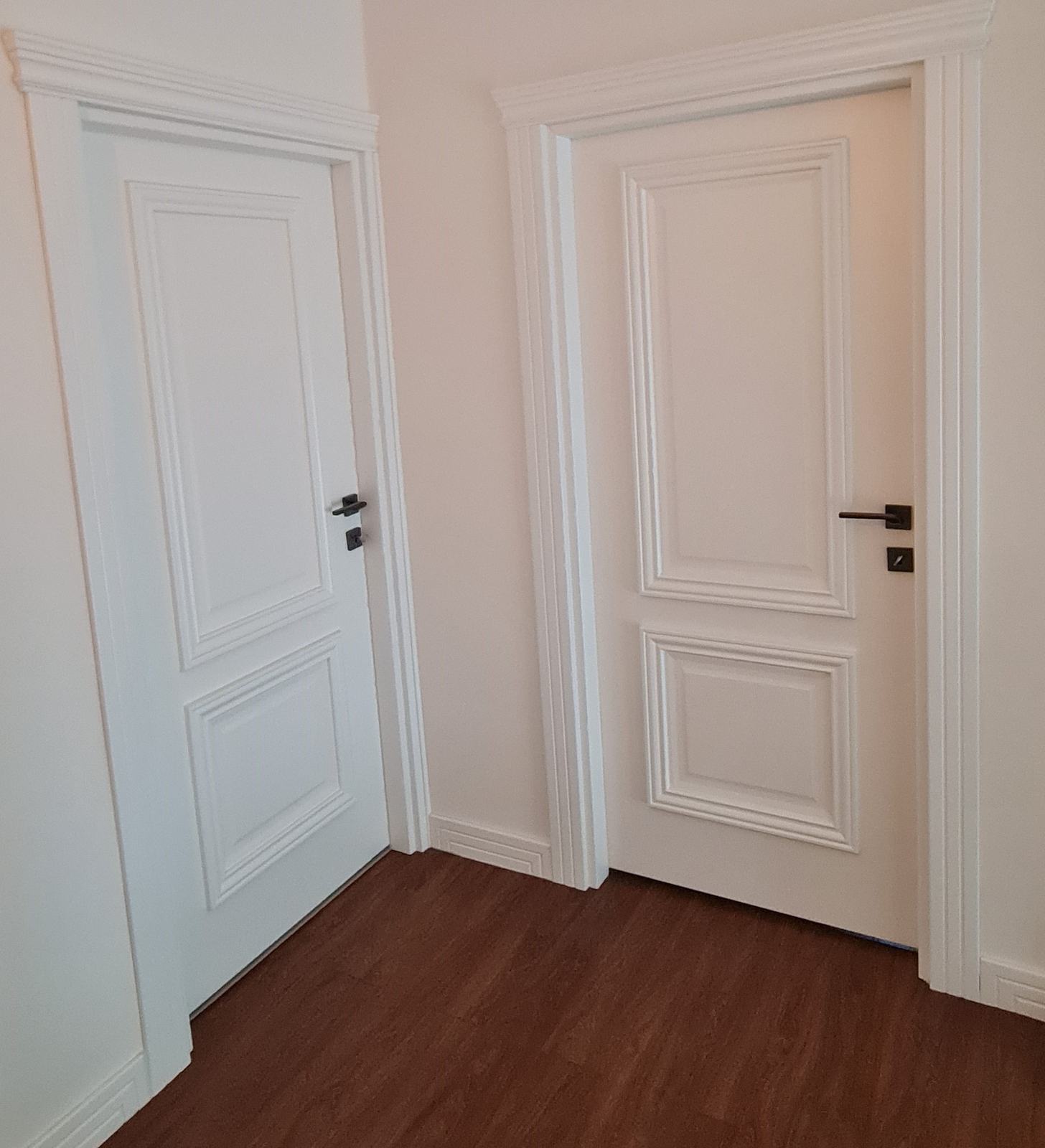 Frame Patterned Door