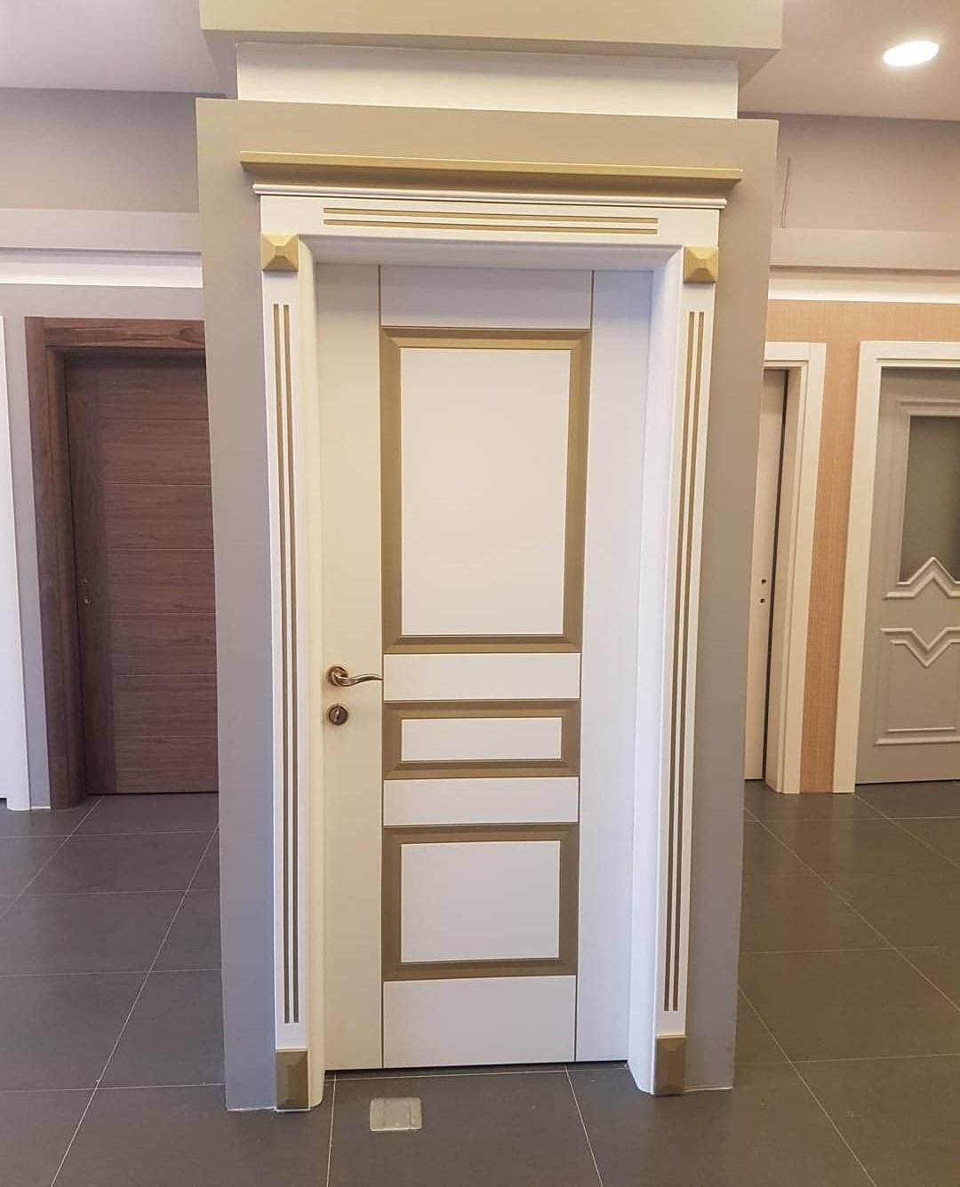 Gold Detailed Door