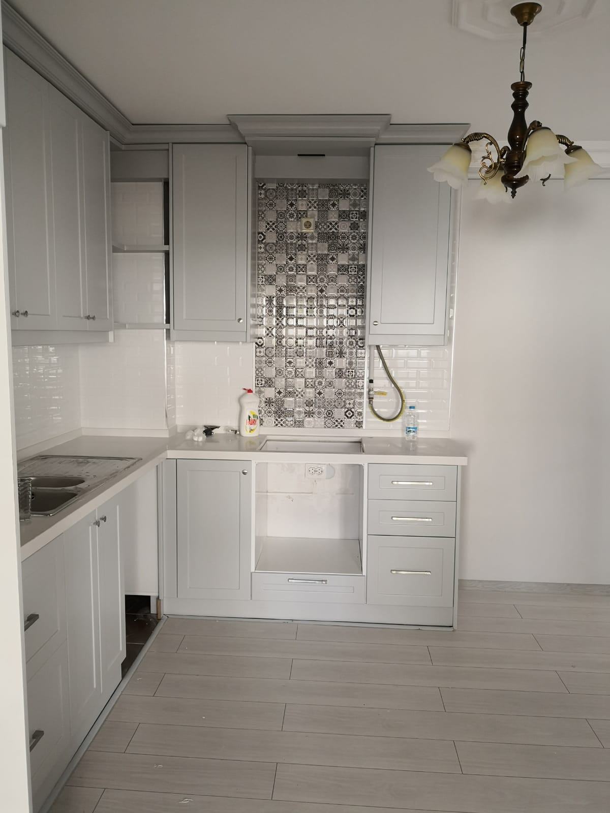 Light Gray Kitchen Cabinet