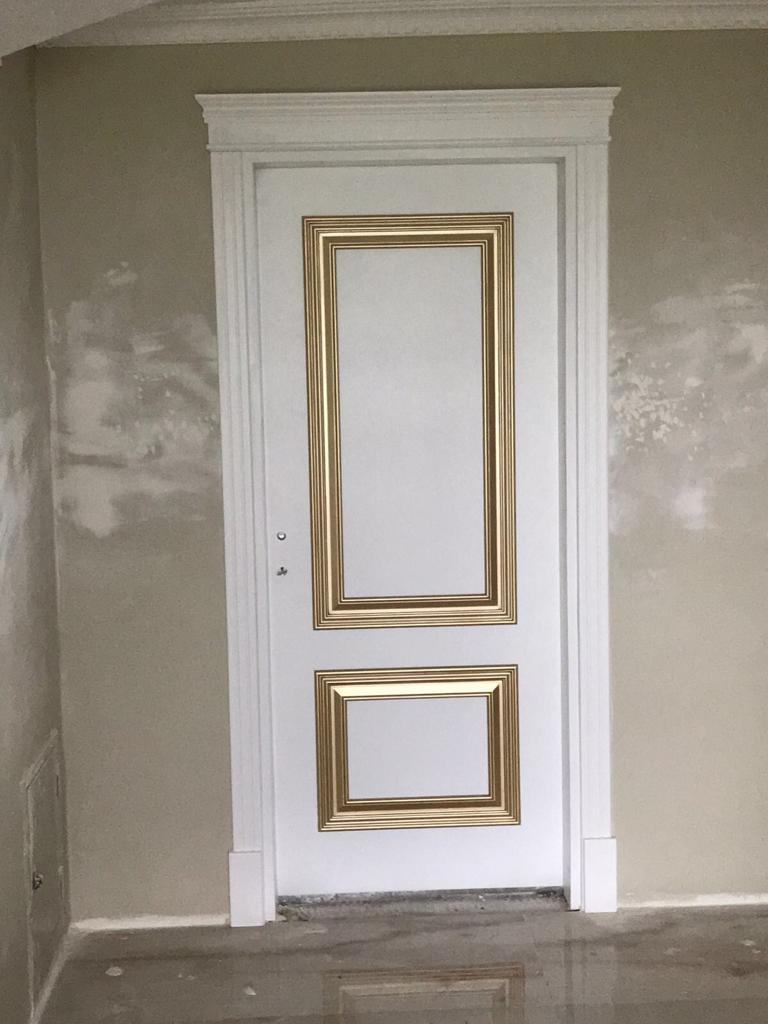 Gold Detailed Door