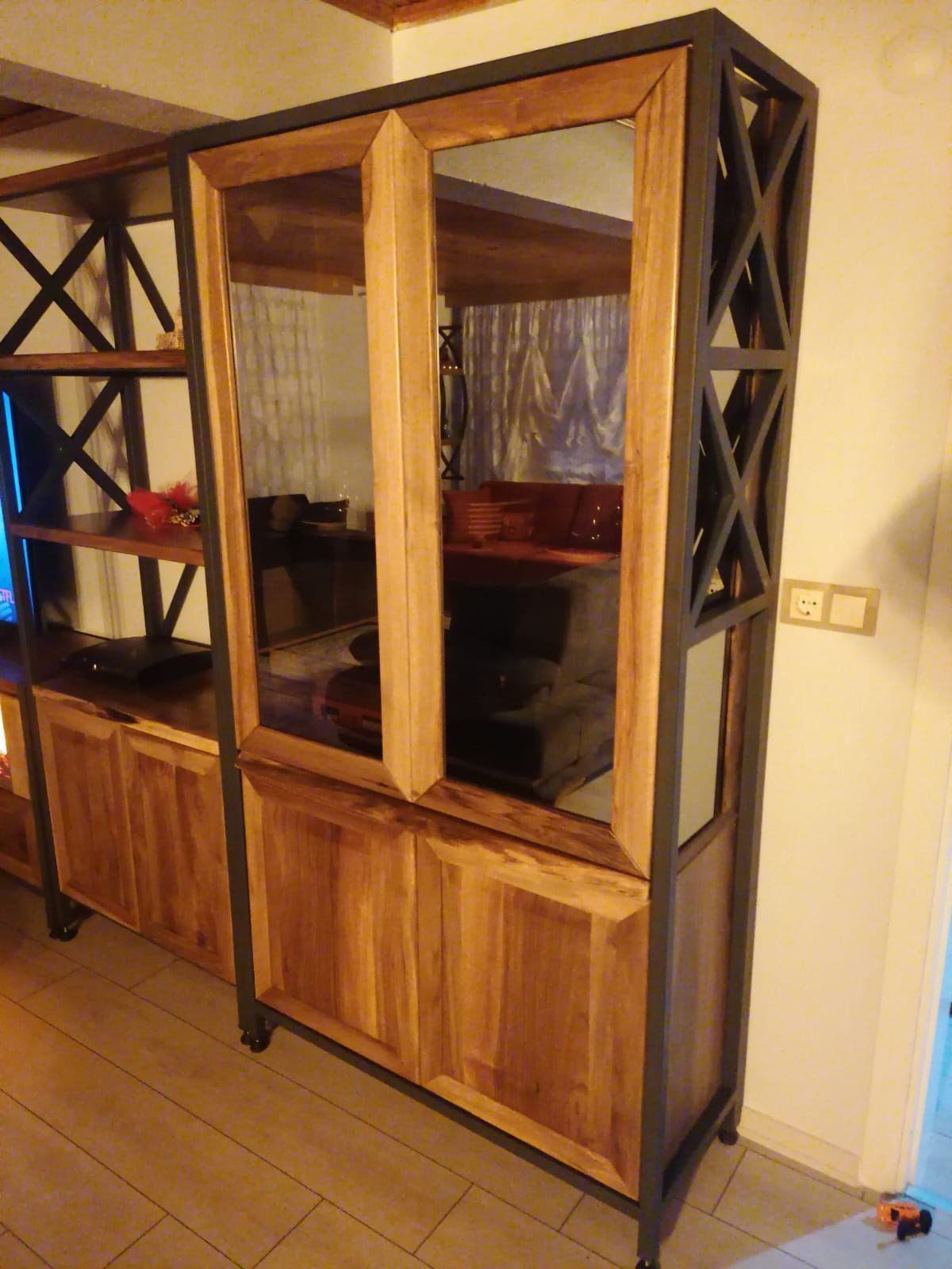 Wooden-Style Living Room
