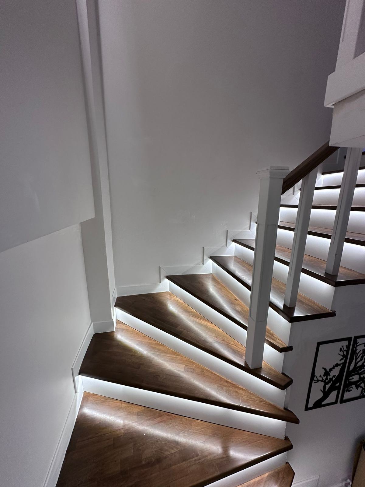 Lighted Staircase