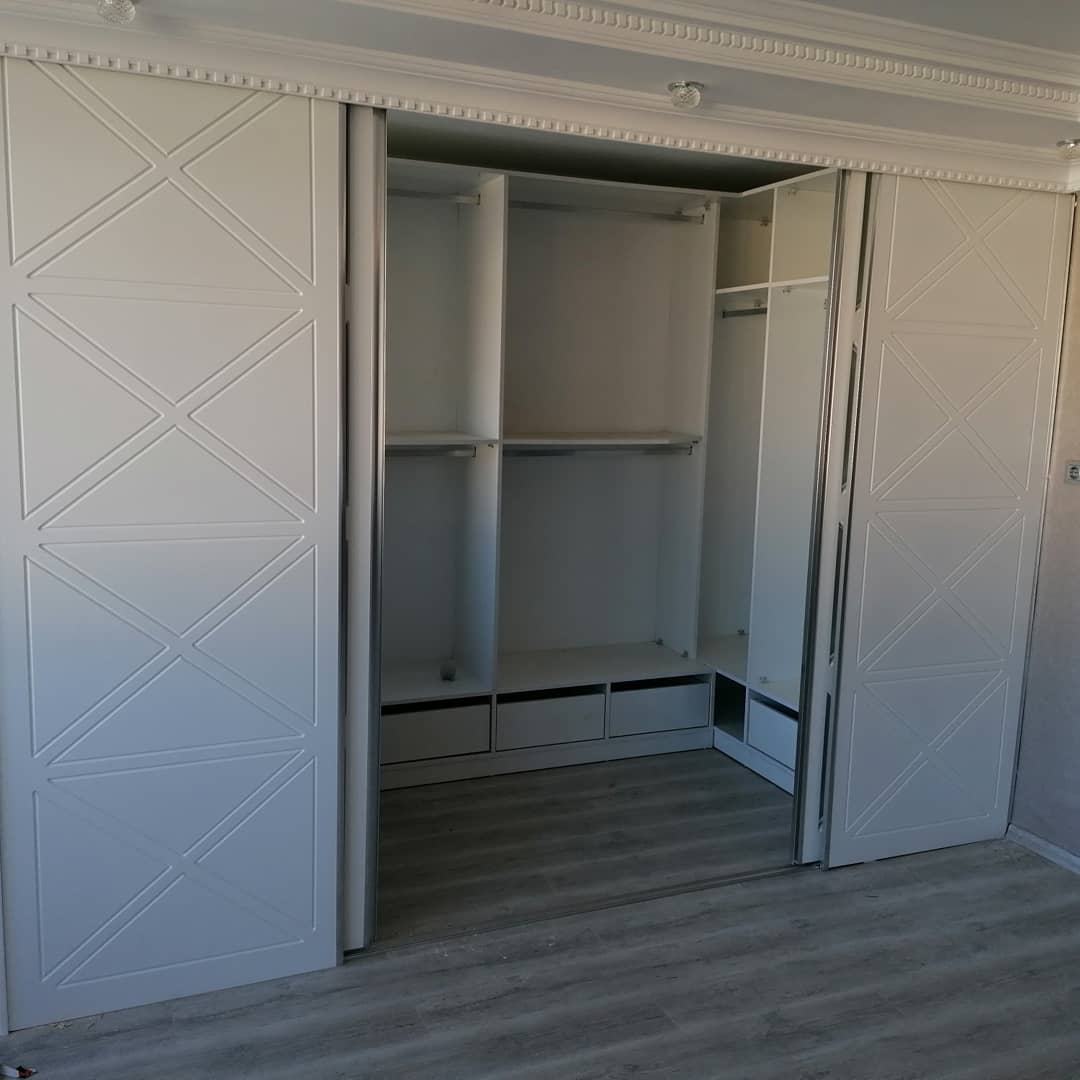 Hidden Wardrobe with Mirror