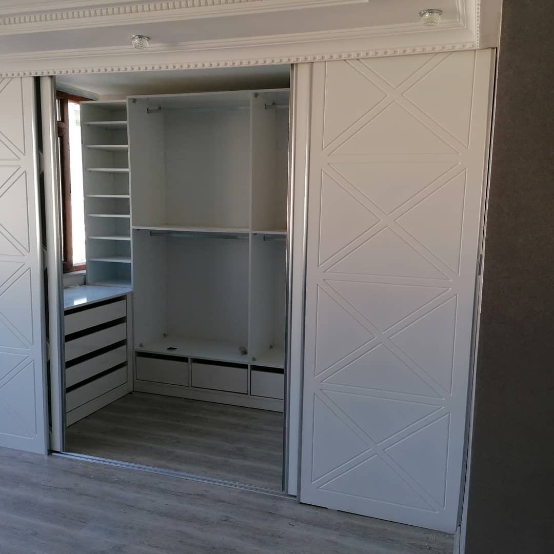 Hidden Wardrobe with Mirror