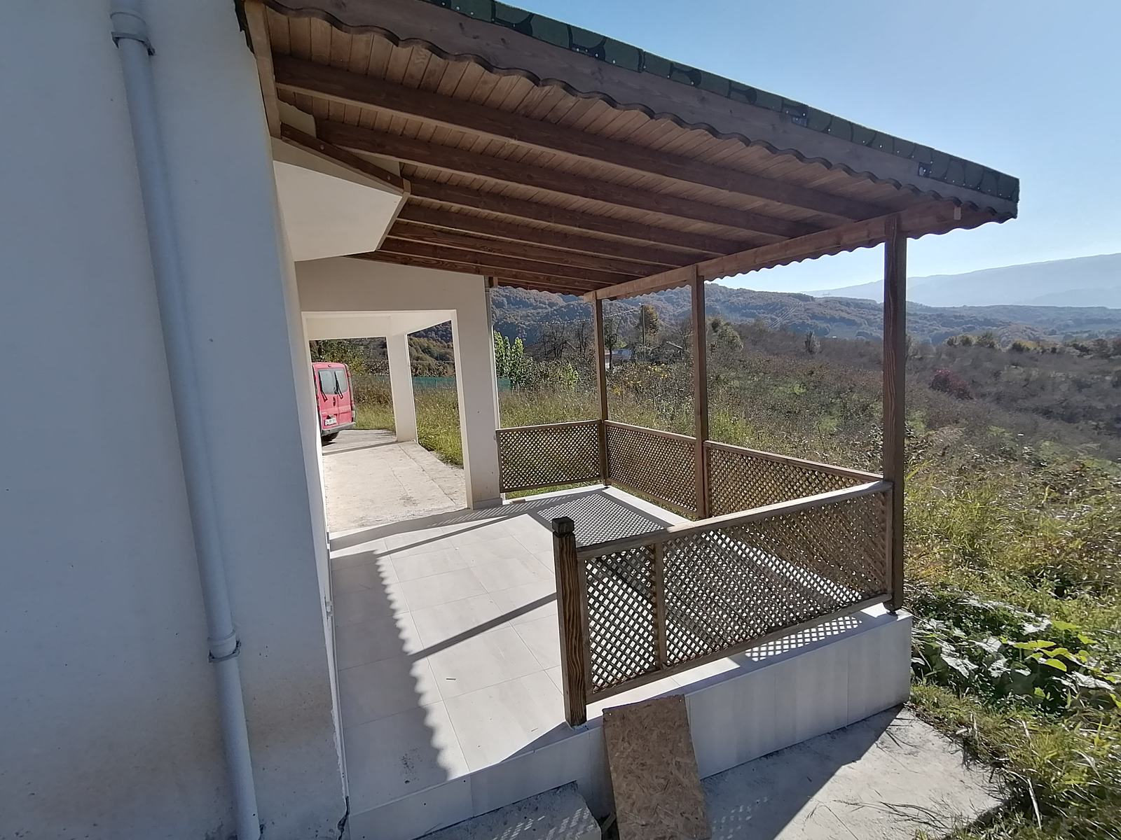 Veranda with Table Set