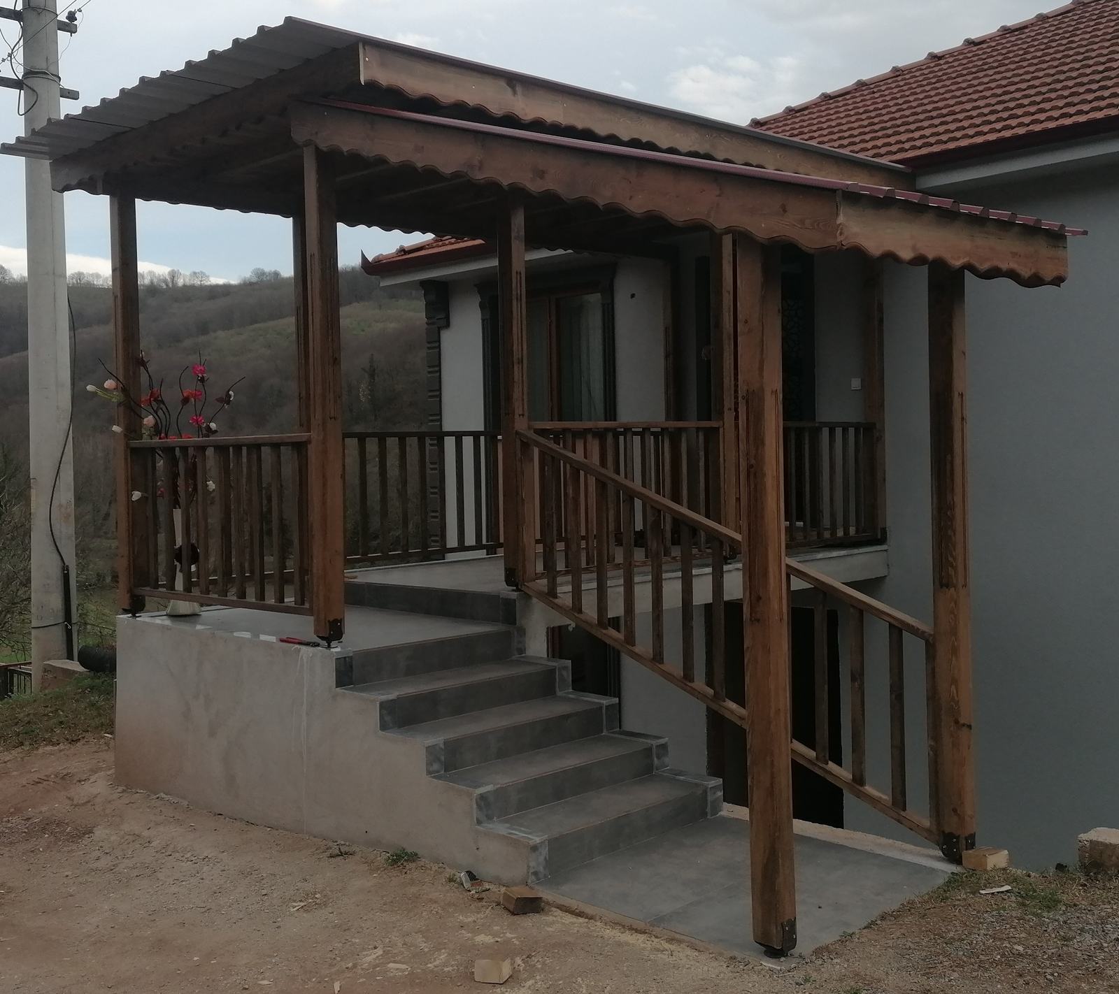 Front Entrance Veranda