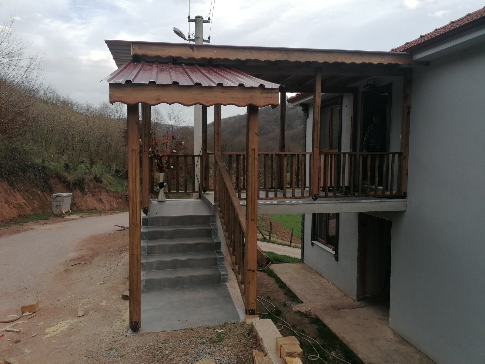Front Entrance Veranda