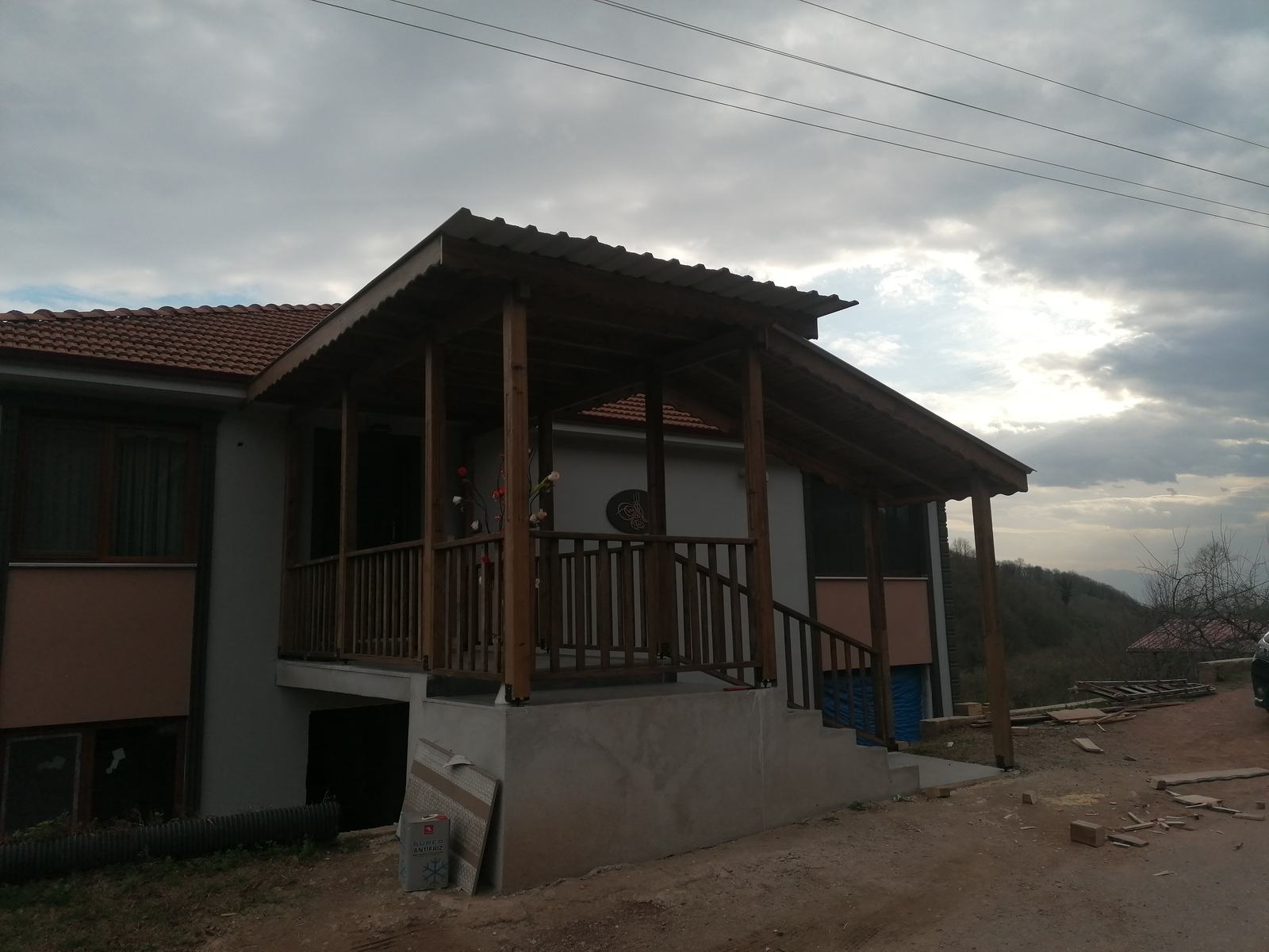 Front Entrance Veranda