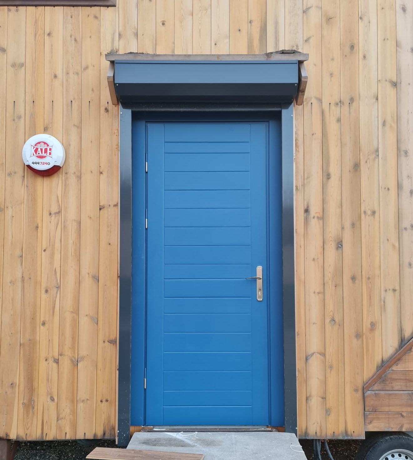 Colored Exterior Door