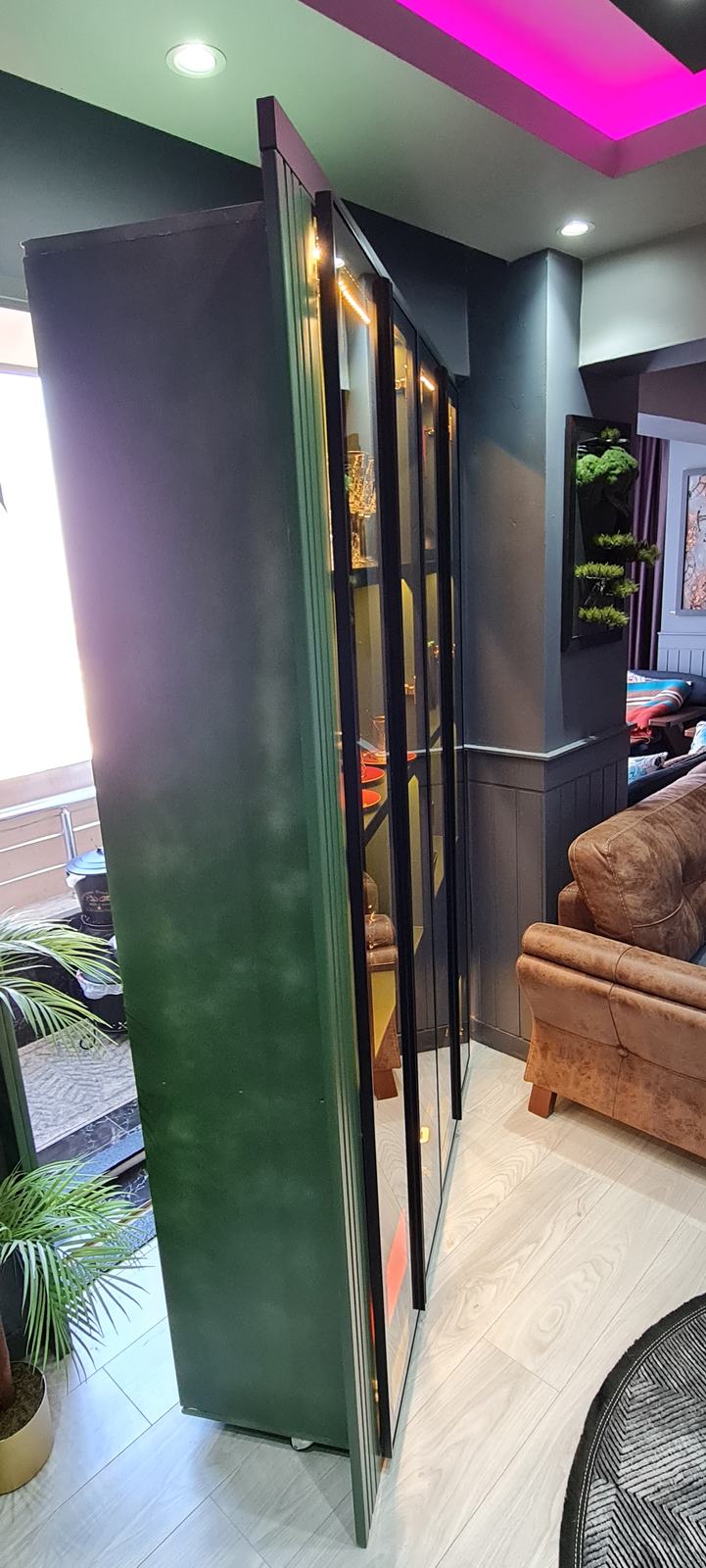 Cabinet-Style Hidden Door