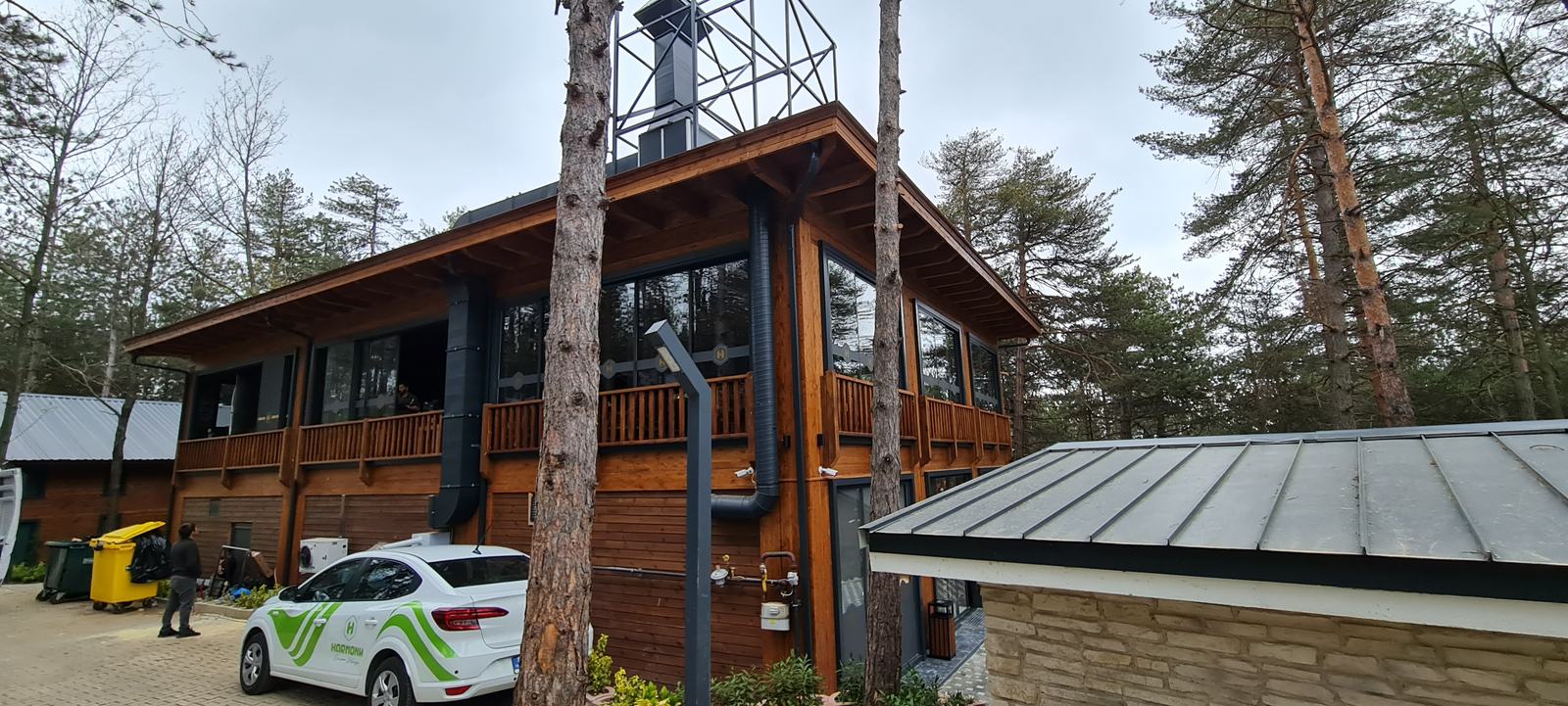 Outdoor Wooden Cladding